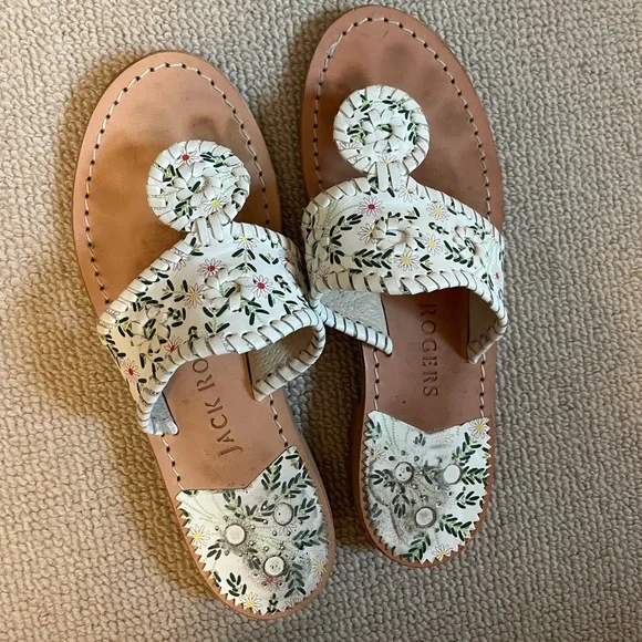 Jack Rogers Shoes Jack Rogers Floral Sandals Size 6m Very
